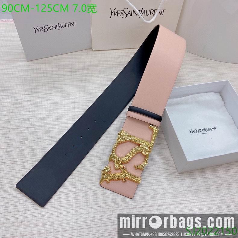 Replica YSL Belt 70mmX90-125cm 7D04