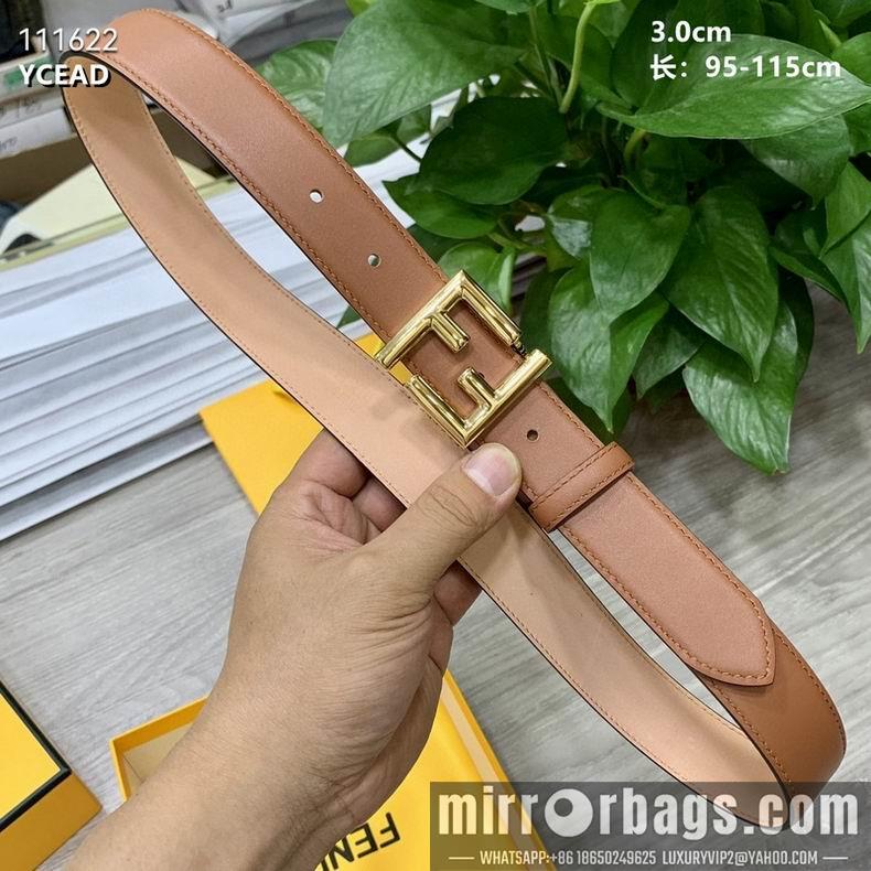 Replica Fendi Belt 30mmX95-115cm 8L04