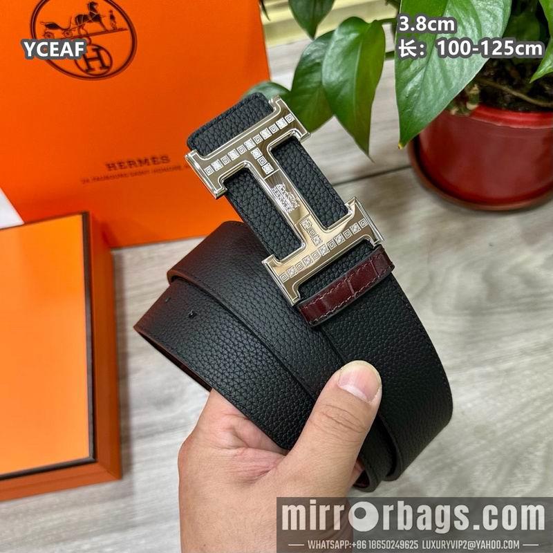 Replica Hermes belt 38mmX100-125cm 8L60