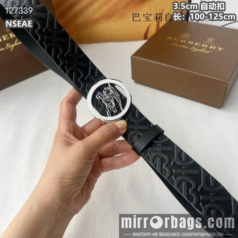 Replica Burberry belt 35mmX100-125cm 8L93