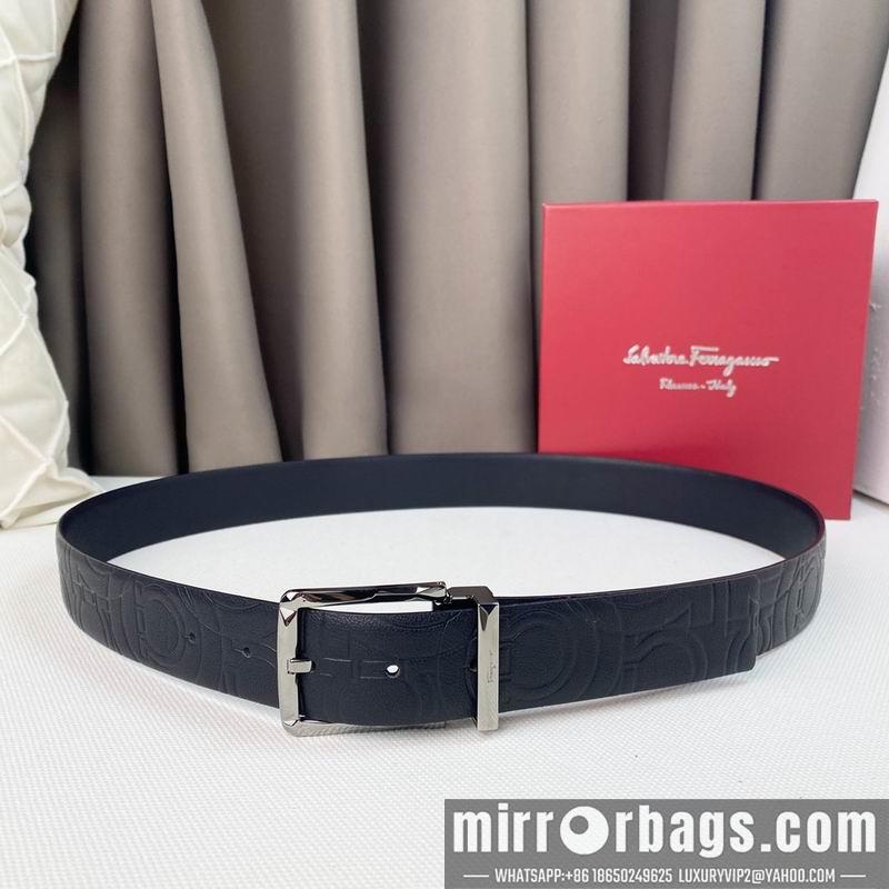 Replica Ferragamo belt 35mmX95-125cm 7D21
