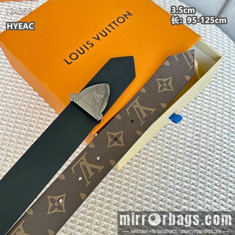 Replica LV belt 35mmX95-125cm 8L15