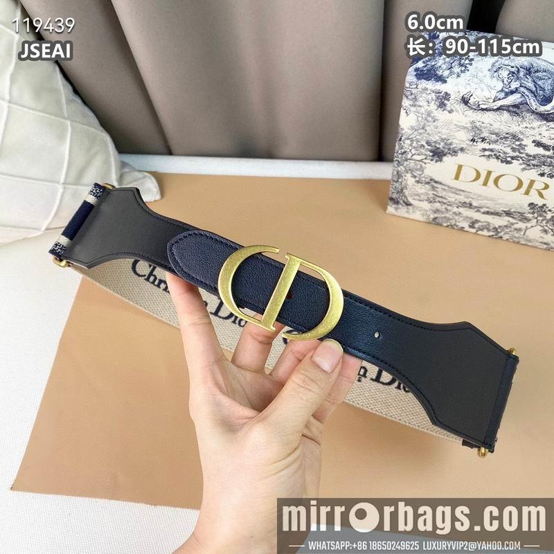 Replica Dior belt 60mmX90-115cm 8L040801