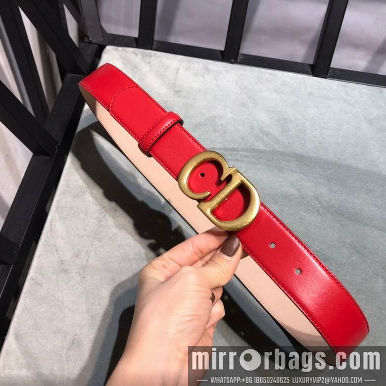 Replica Dior Belt 34mmX95-125cm 7D28