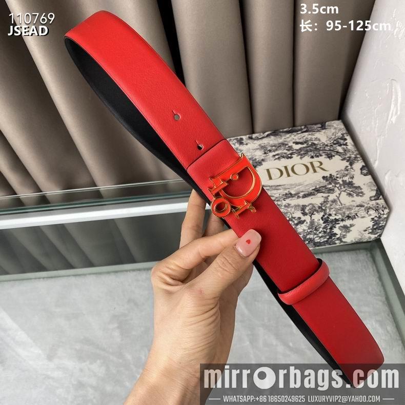 Replica Dior Belt 35mm 95-125cm 8L06