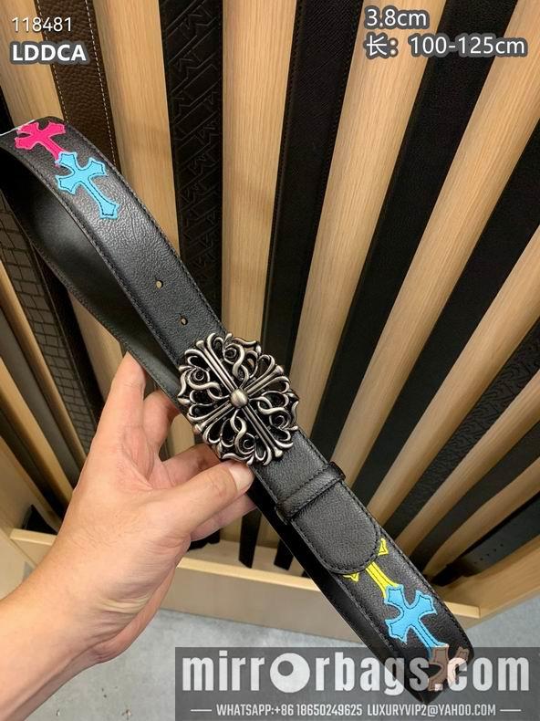 Replica Chrome Hearts belt 38mmX100-125cm 8L23