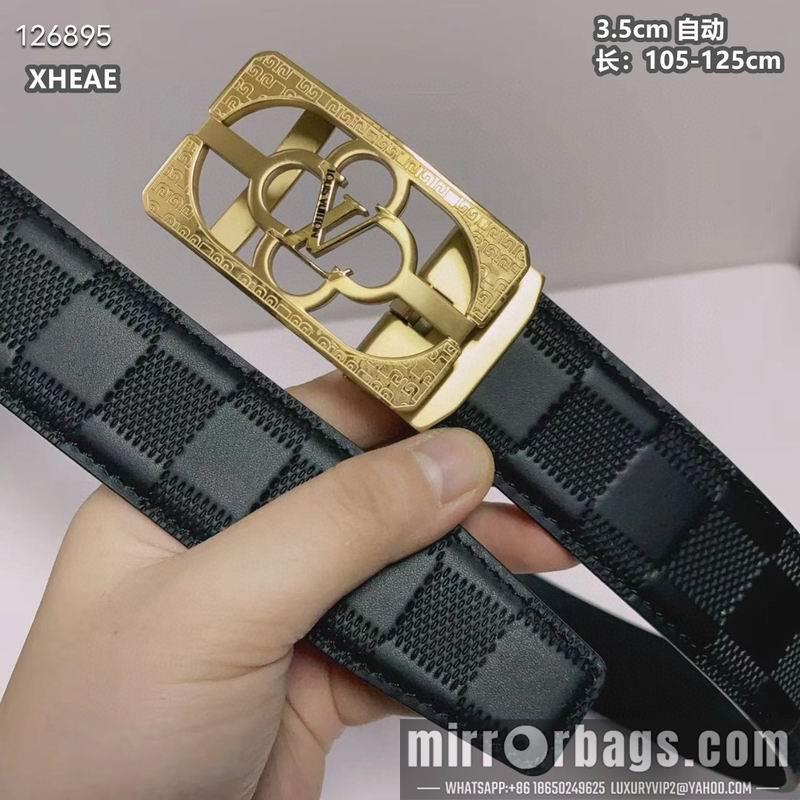 Replica LV belt 35mmX105-125cm 8L70