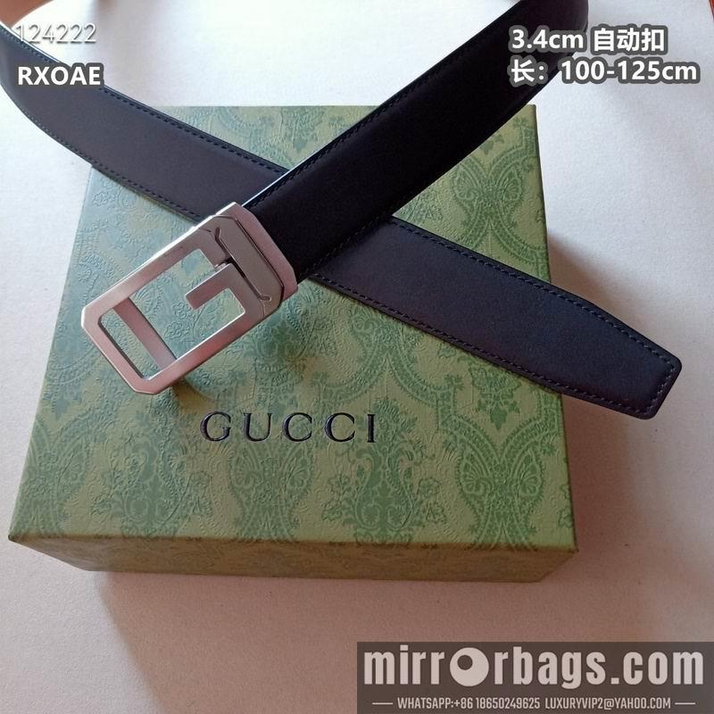 Replica Gucci belt 34mmX100-125cm 8L23