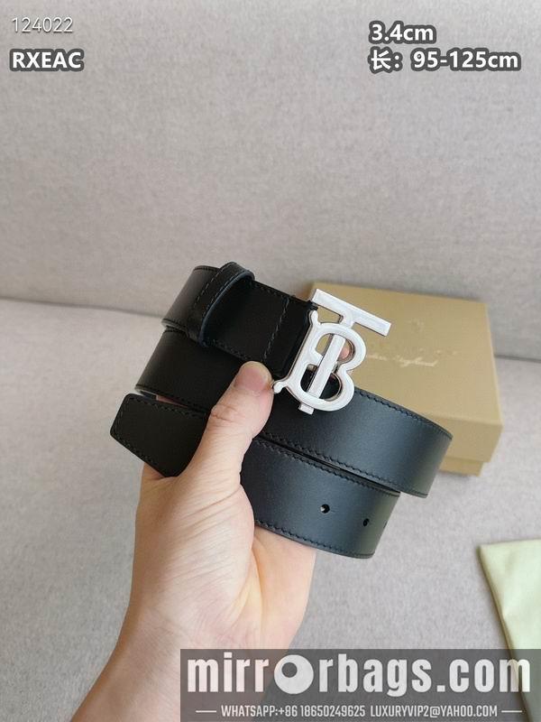 Replica Burberry belt 34mmX95-125cm 8L03