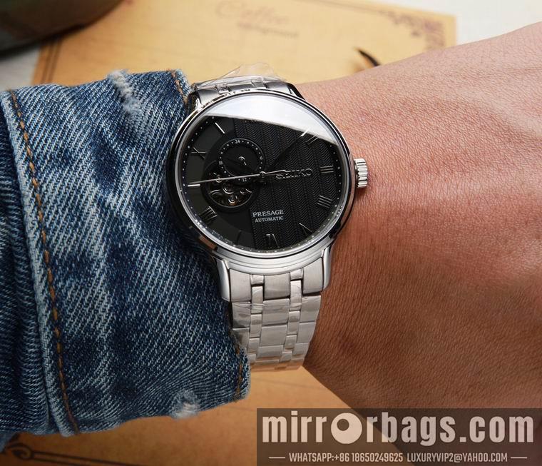 Replica Seiko men 40.5mm M02