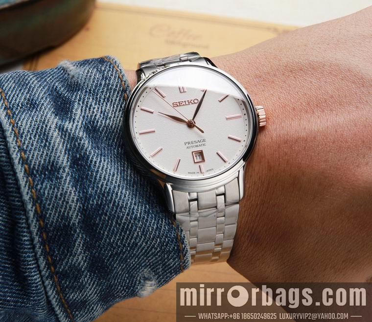 Replica Seiko men 40.5mm M01