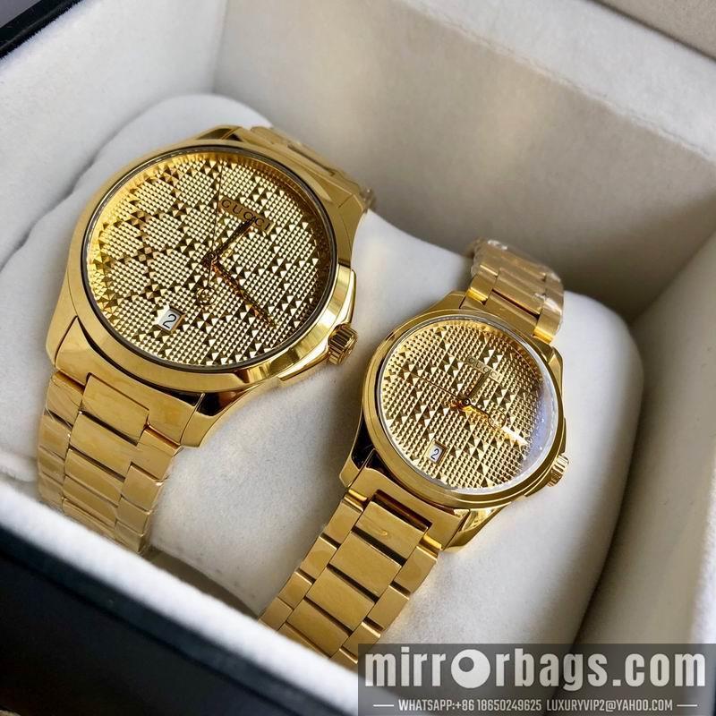 Replica Gucci man38mm woman28mm 102238