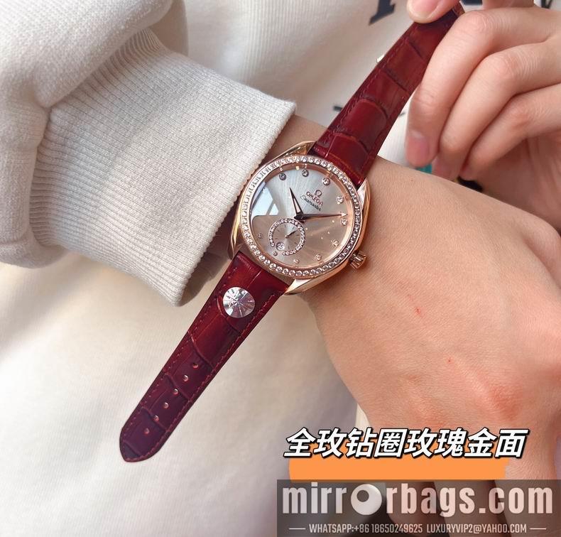 Replica Omega women 38mm 123195