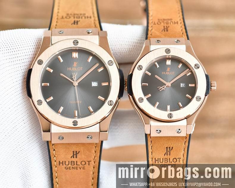 Replica Hublot men 45mm women 35mm 0717105