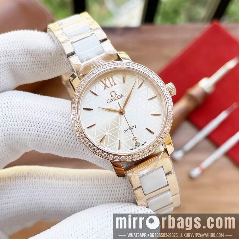 Replica Omega women 28X8mm M19