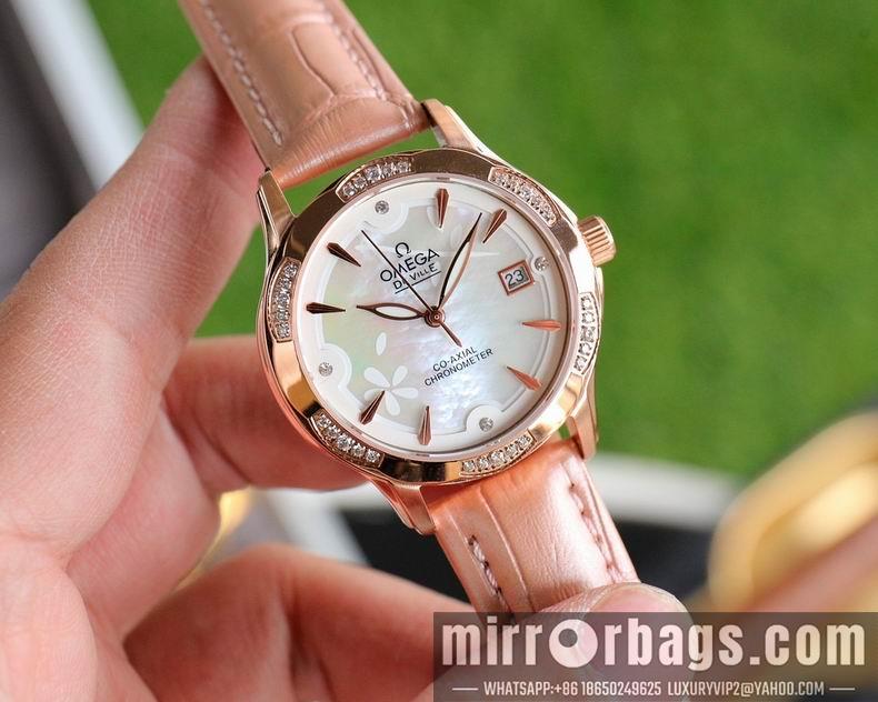 Replica Omega women 34X8mm 123143