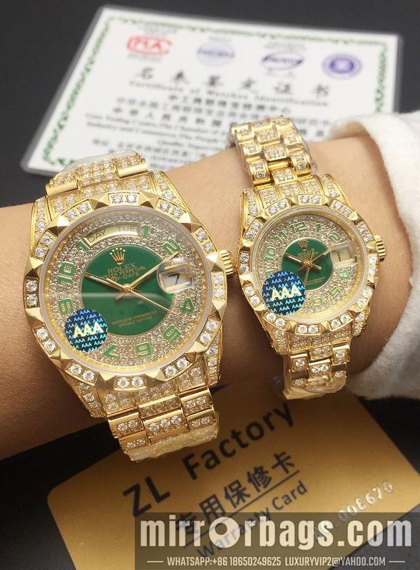 Replica Rolex man 36X12mm woman 26X12mm 031795