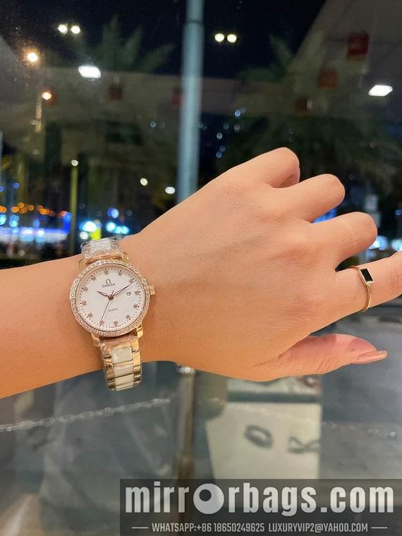 Replica Omega women 28X8mm M06