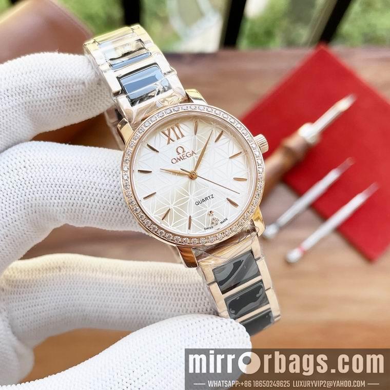 Replica Omega women 28X8mm M19