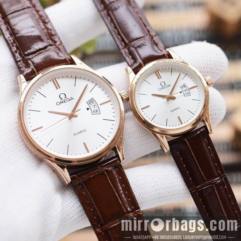 Replica Omega men 39mm women 28X8mm M49