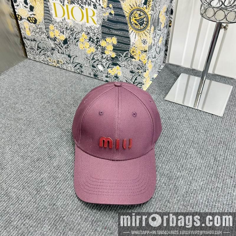 Replica Miumiu cap dx75