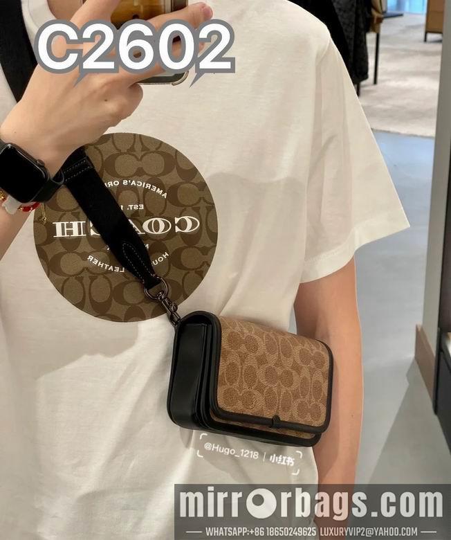 Replica Coach Bags C2602 18X9.5X3cm JH 2colour