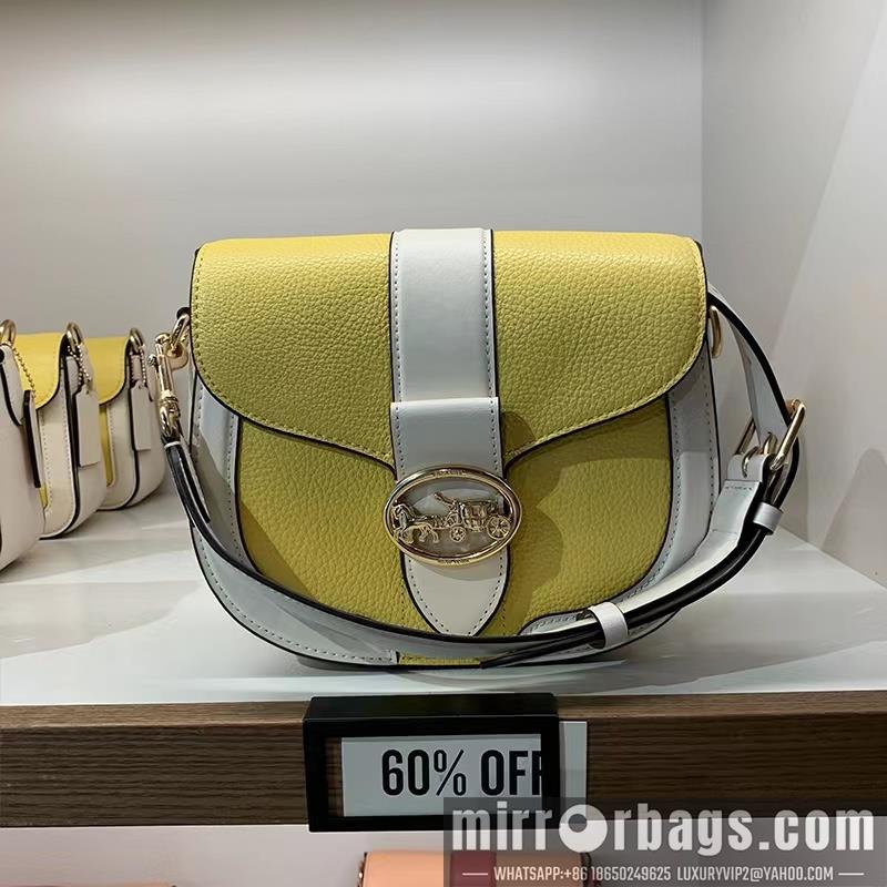 Replica Coach Bags C3596 Georgie Saddle 21x17.5x6.5cm JH01