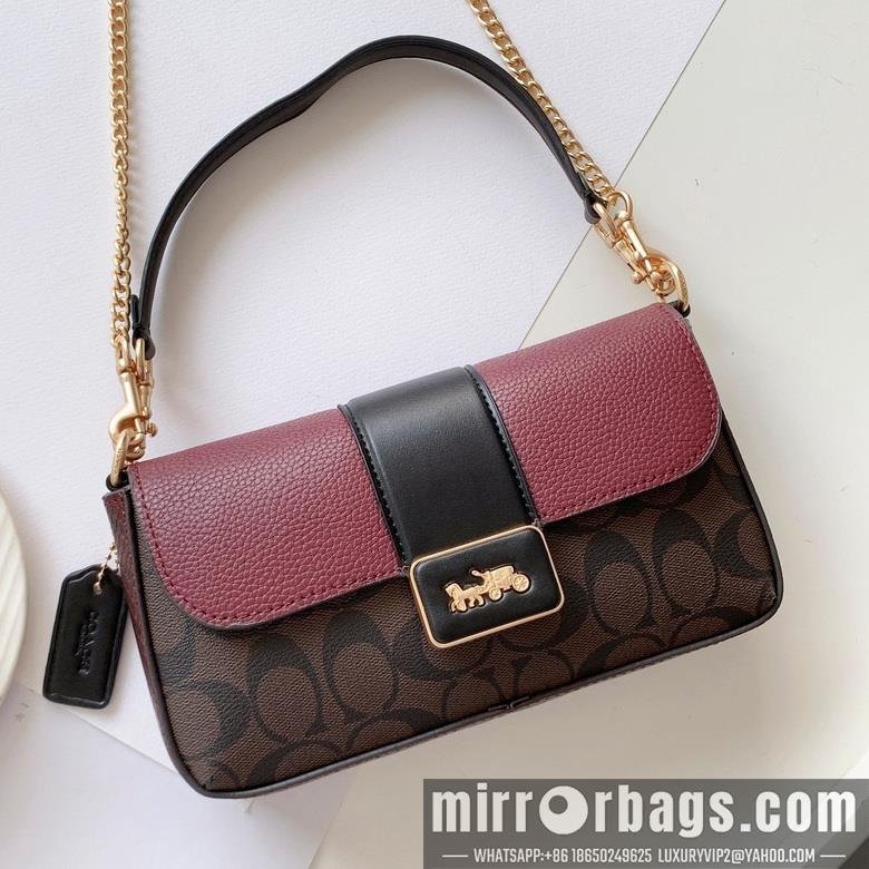 Replica Coach Bags CC033 CC058 22X12.5X5.5cm JH 2colour
