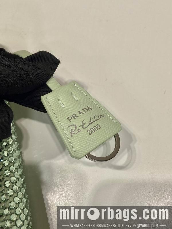 Replica Prada Bags Prada Hobo 1NE515闪钻23x13x5cm AP3色