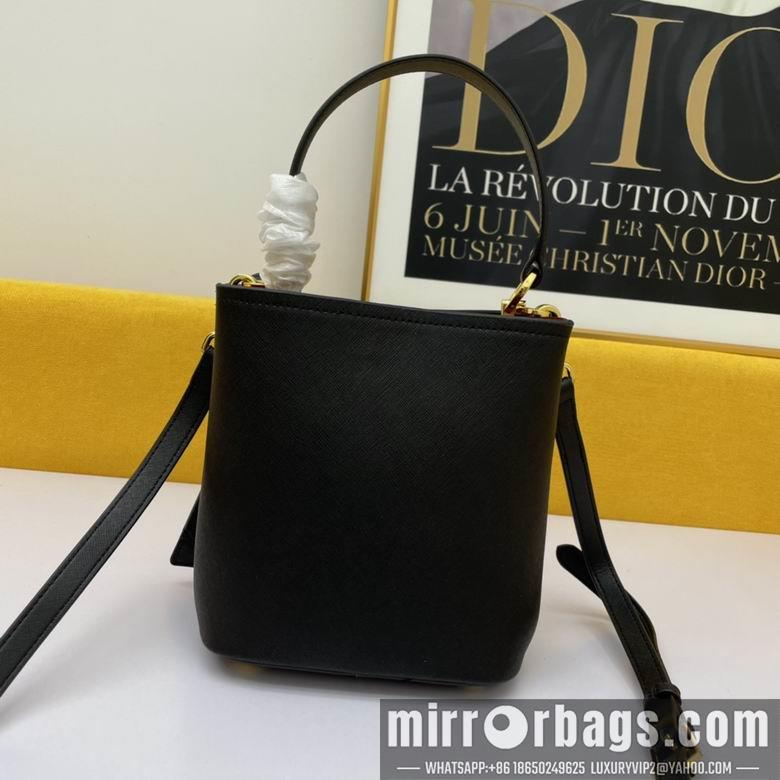 Replica Prada Bags WW1BA219黑 21X11X18