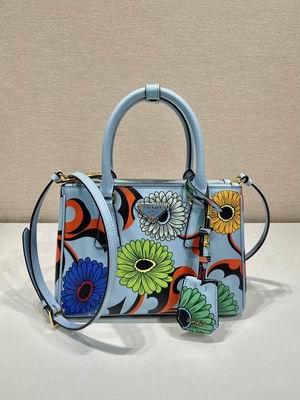 Replica Prada Bags Prada 1BA896花卉24.5x16.5x11cm AP
