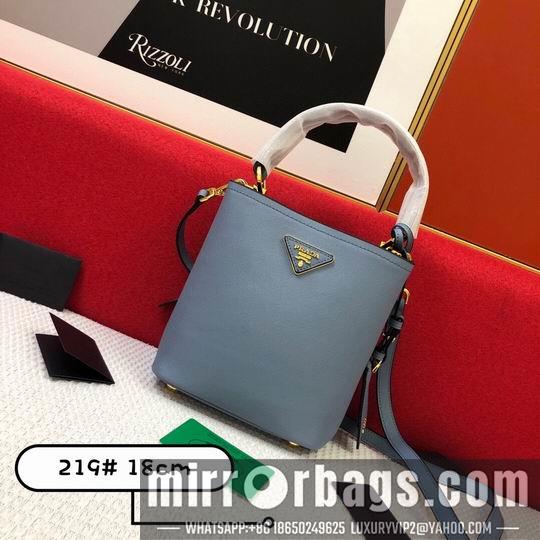 Replica Prada Bags Prada Saffiano 1BA219十字纹 20x11x18cm CN6色