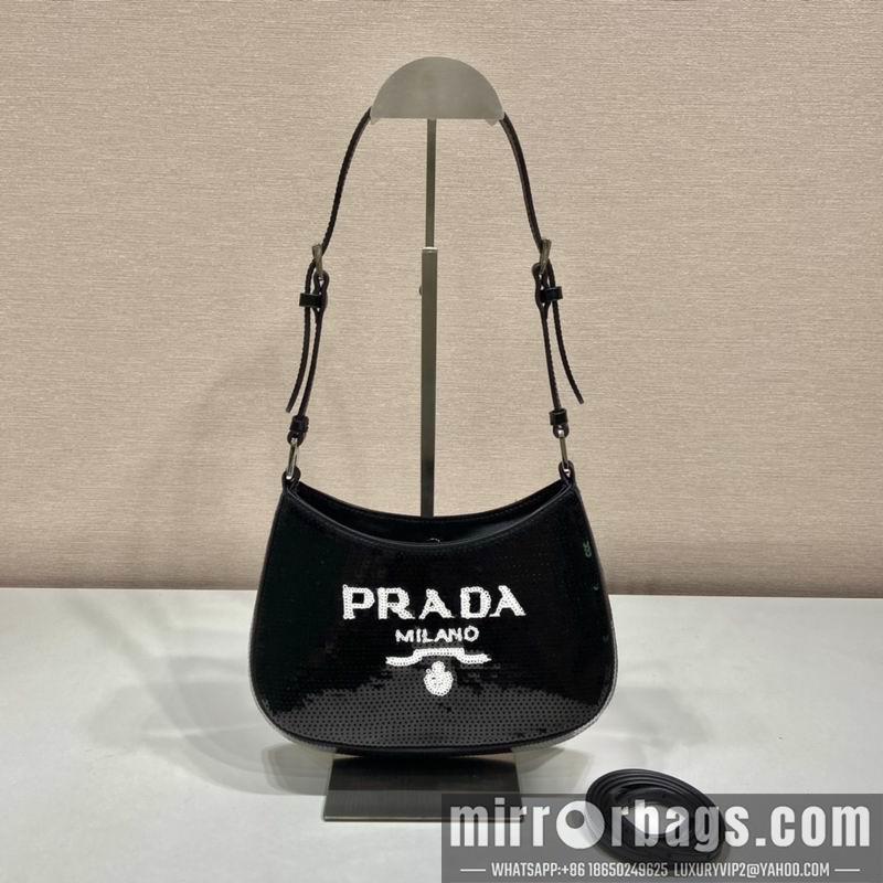 Replica Prada Bags HOBO 1BC169 22X18.5X4.5cm Ap