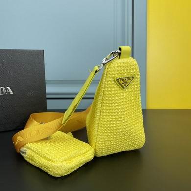 Replica Prada Bags Raffia 22517 25X13cm  YW