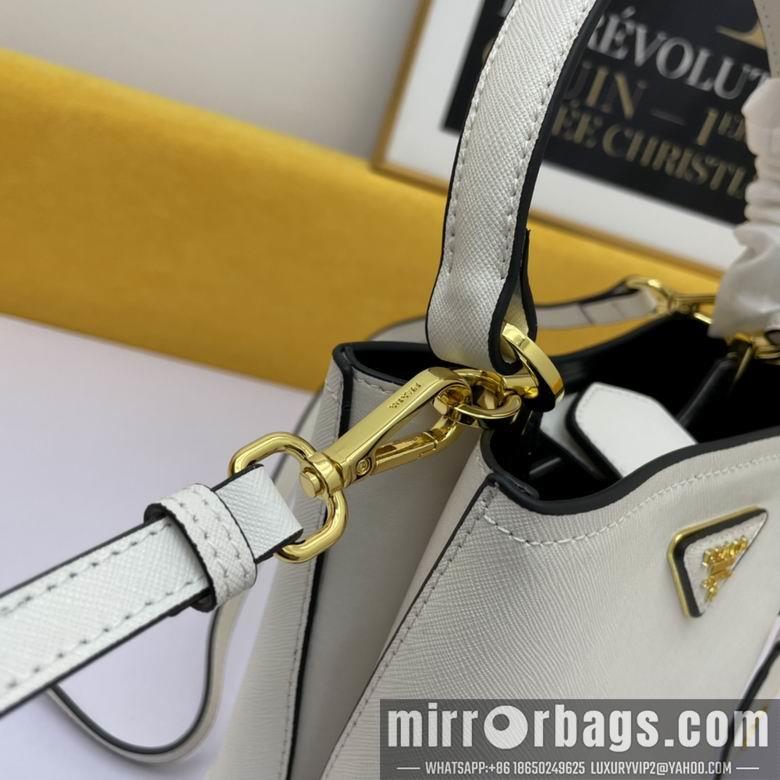 Replica Prada Bags WW1BA219白 21X11X18