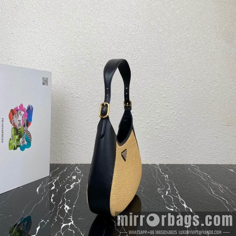 Replica Prada Bags 1BC179 27X19X5cm YG 2colour
