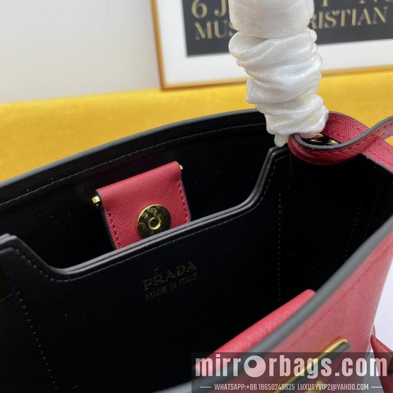 Replica Prada Bags WW1BA219红 21X11X18