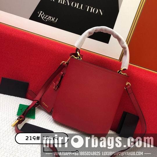 Replica Prada Bags Prada Saffiano 1BA219十字纹 20x11x18cm CN6色