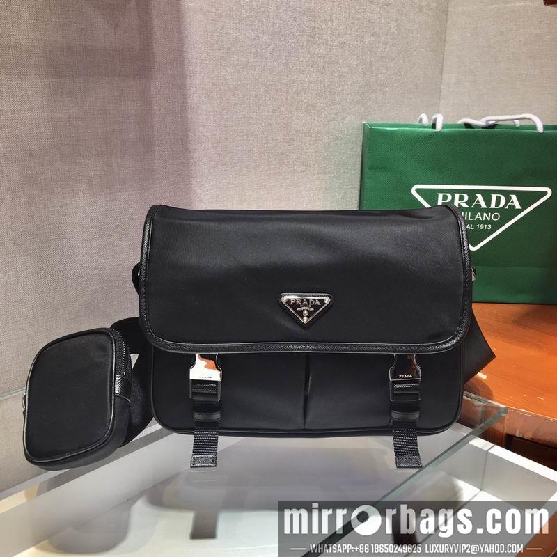 Replica Prada Bags Re-Nylon Saffiano 2VD169B 26x20x10cm ap 23