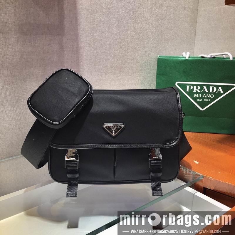 Replica Prada Bags Re-Nylon Saffiano 2VD169B 26x20x10cm ap 23
