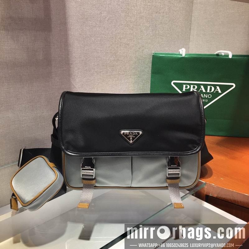 Replica Prada Bags Re-Nylon Saffiano 2VD169B 26x20x10cm ap 23