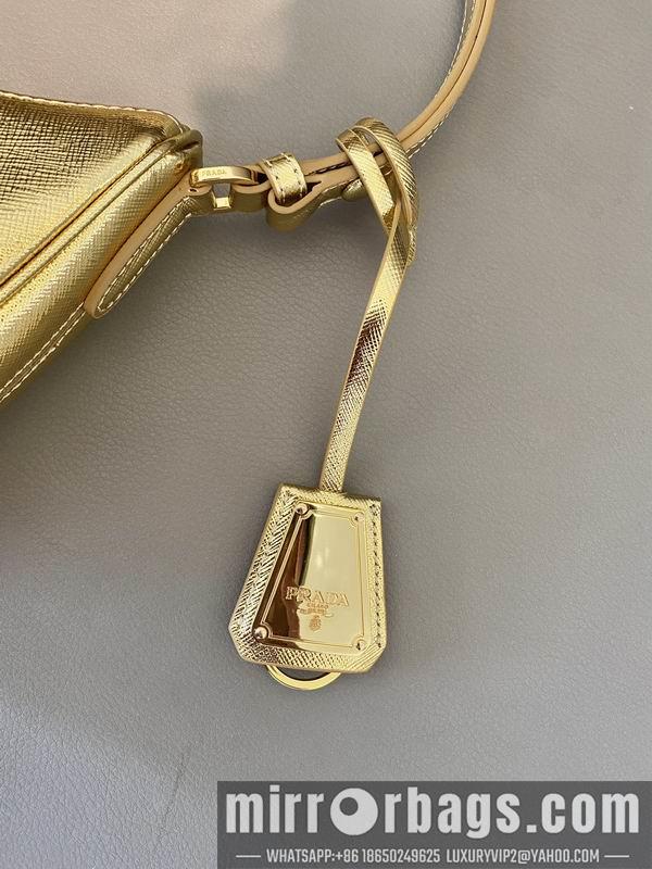 Replica Prada Bags Prada hobo 1BC204B金23x17x6.5cm AP