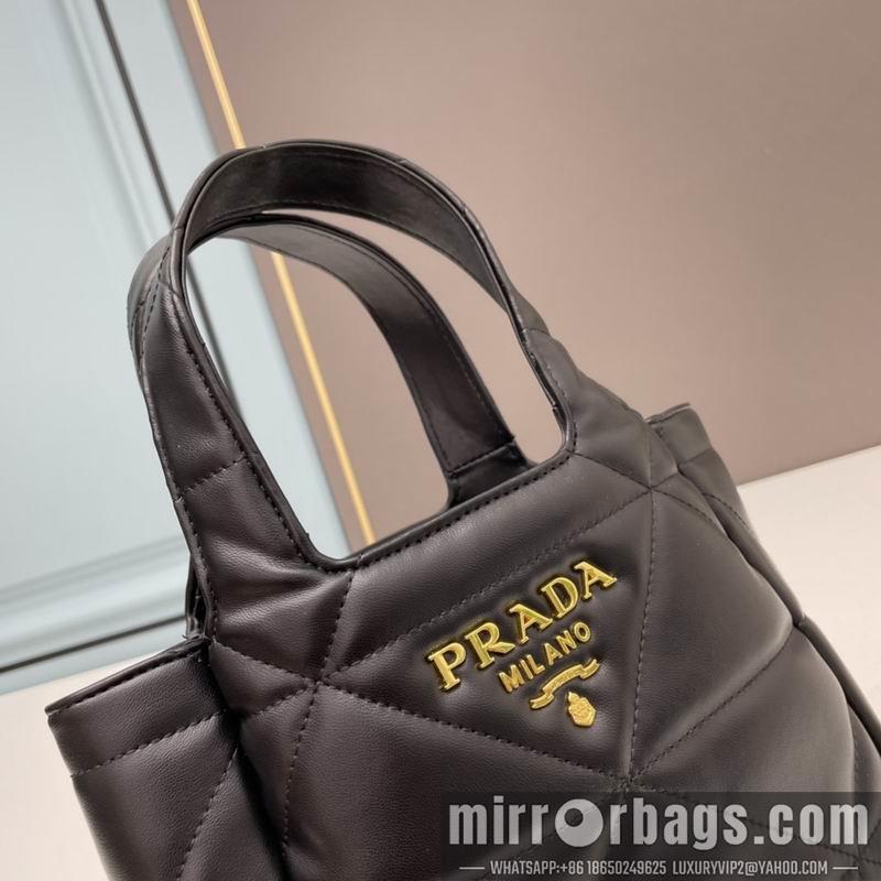 Replica Prada Bags Prada 1BG199菱格菜篮子18x16x10cm ww