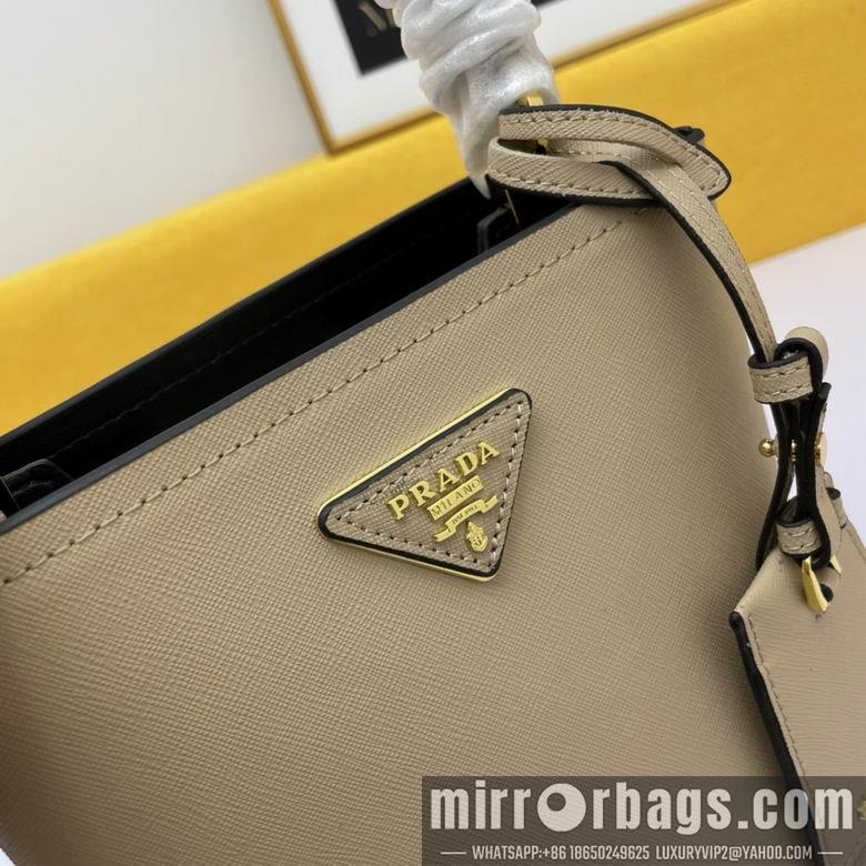 Replica Prada Bags WW1BA219棕 21X11X18