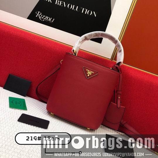 Replica Prada Bags Prada Saffiano 1BA219十字纹 20x11x18cm CN6色
