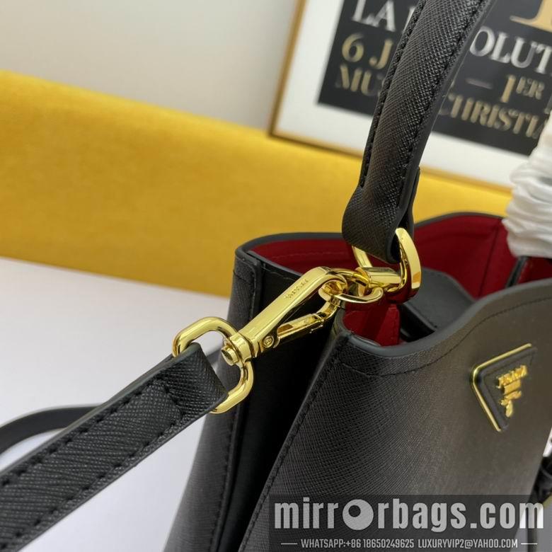 Replica Prada Bags WW1BA219黑 21X11X18