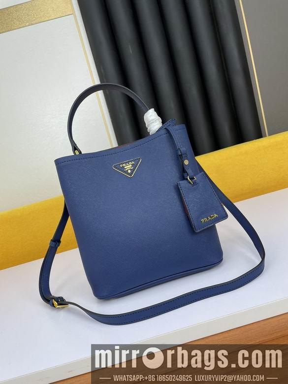 Replica Prada Bags WW1BA213蓝 23X13X22