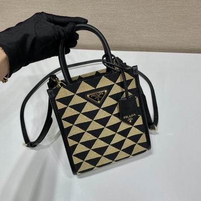 Replica Prada Bags Symbole Saffiano 1BA355 17x19x6cm ap 11