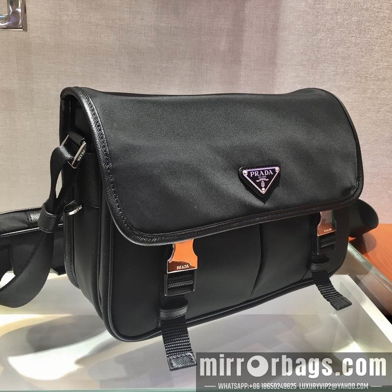 Replica Prada Bags Re-Nylon Saffiano 2VD169B 26x20x10cm ap 23
