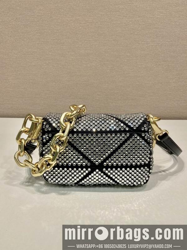 Replica Prada Bags Prada 1BD329水晶17x11.5x6.5cm AP